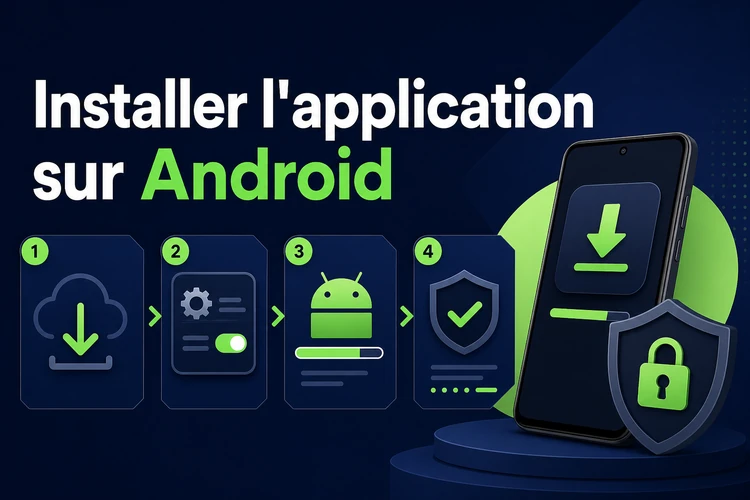 Installer l'application sur Android