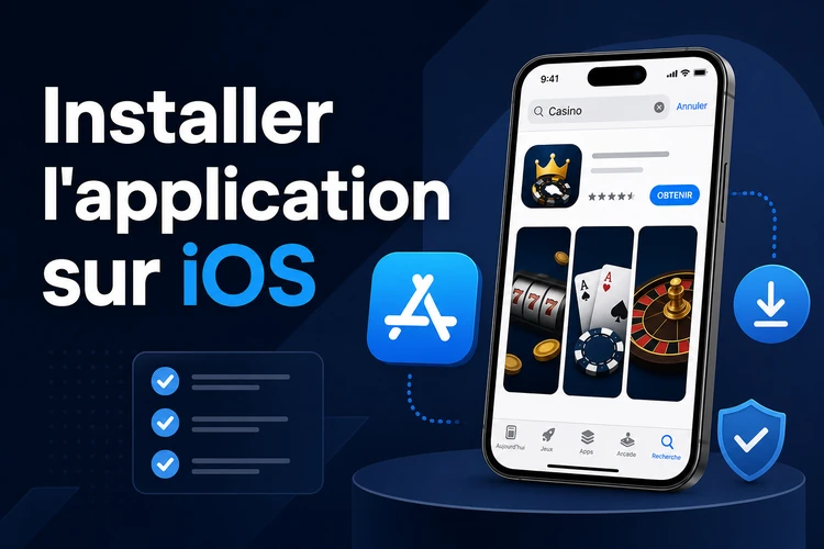Installer l'application sur iOS