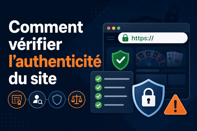 Comment vérifier l'authenticité du site